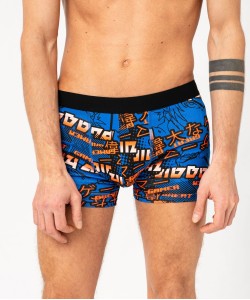 Boxers en coton stretch motif mangas homme (lot de 2)